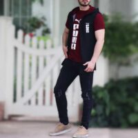 ست هودی و تیشرت puma مدل Stanley