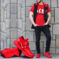 ست هودی و تیشرت bad boys و کفشnike مدل sergio