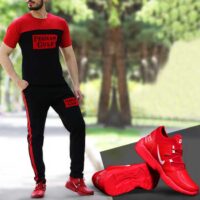 ست تیشرت و شلوار مدل PERSIAN GULF و کفش nike مدل Sergio