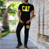 ست تیشرت و شلوار CAT مدل Melo