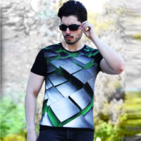 تیشرت آستین کوتاه 3 بعدی مدل Araz