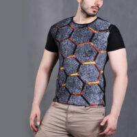 تیشرت آستین کوتاه 3 بعدی مدل ilmaz