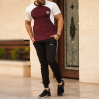 ست تیشرت و شلوار Adidas مدل Nibo