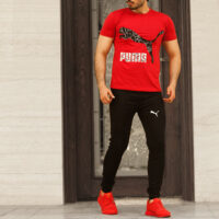 ست تیشرت و شلوار puma مدل yamin