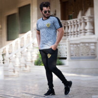 ست تیشرت وشلوار مردانه D&G مدل shan