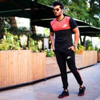 ست تیشرت و شلوارمردانه nike مدل Pierce