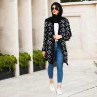 بافت زنانه مدل Heily (مشکی)