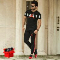 ست تیشرت و شلوار Jordan مدل Dian مشکی