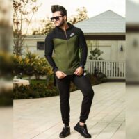 ست سویشرت وشلوار مردانه Nike مدل Veria(سبز)