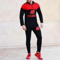 ست سویشرت و شلوار مدل  new balance ( قرمز )
