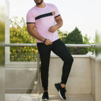 ست تیشرت وشلوار مردانه مدل Black line