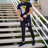 ست تیشرت و شلوار مردانه Juventus مدل Demik