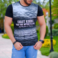 تیشرت آستین کوتاه 3بعدی مدل Sea