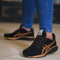 کفش مردانه Asics مدل Vento(طلایی)