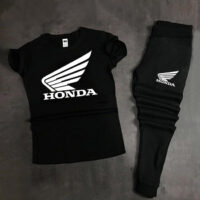تیشرت شلوار مردانه Honda مدل Jerard (مشکی)