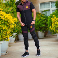 ست سویشرت و شلوار مردانه مدل Cooper (زرشکی)