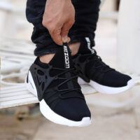 کفش مردانه Nike مدل Poolm (مشکی سفید)