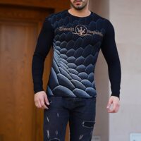 بلوز مردانه ۳بعدی Maserati
