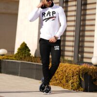 ست سویشرت و شلوار Detrait(سفید)