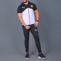 ست تیشرت و شلوار زیپ دار مدل Ferrari