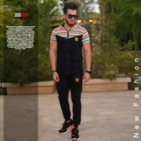 ست تیشرت وشلوار زیپ دارمدل Raner