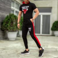 ست تیشرت شلوار کلاهدار Chicago Bulls