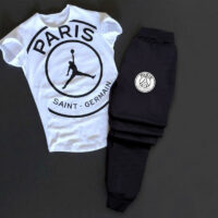 ست تیشرت و شلوار مردانه مدل Dylan (سفید)