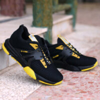 کفش مردانه مدل Manson( مشکی زرد)