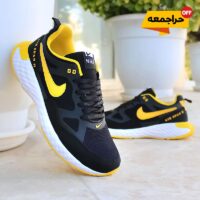 کفش مردانه Nike مدل Span (مشکی زرد)