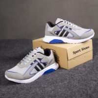 کفش مردانه adidasمدل Lazio(طوسی مشکی)