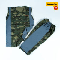 ست تــاپ و شلــوارک ارتشی مدل airen