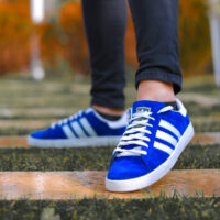 کفش مردانه adidas مدل STREIFEN (سورمه ای)