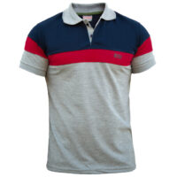 تیشرت مردانه مدل Zisa (سورمه ای زرشکی)