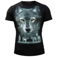 تیشرت مردانه مدل Wolf