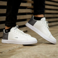 کفش مردانه مدل Dspna (سفید طوسی)