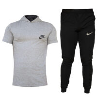 ست تیشرت شلوار مردانه Nike مدل OLES (طوسی)