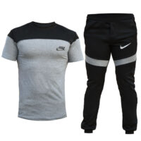 ست تیشرت شلوار مردانه مدل  Sparta (طوسی)