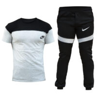 ست تیشرت شلوار مردانه مدل Sparta (طوسی روشن)