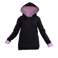 سویشرت زنانه کلاه خز Arzhan (صورتی)