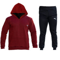 ست سویشرت شلوار puma مدل Donir (زرشکی)