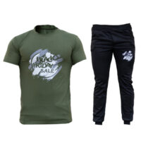 تیشرت شلوار مردانه مدل Black Friday (سبز)