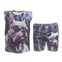 تاپ شلوارک ورزشی مدل zhakad کد 6271