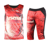 ست تاپ و شلوارک مردانه مدل Arsenal