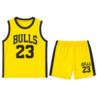 تاپ شلوارک مردانه Bulls (زرد) کد 6046