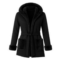 هودی زنانه مدل Leon ( مشکی)