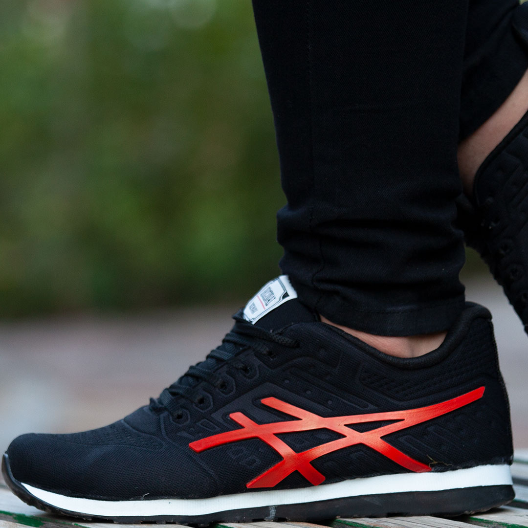کفش مردانه Asics مدل Kavan (قرمز) - Image 3