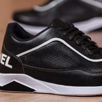 کفش مردانه Chanel مدل Alpa (مشکی سفید)