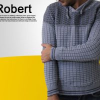 بافت مردانه مدل  Robert