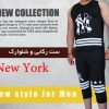ست رکابی و شلوارک طـــرح New York