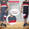 ست رکابی و شلوارک مردانه tommy